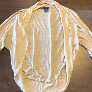 Rue21 small half jacket light tan